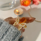 Double Layer Zircon Ring - Viexta