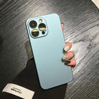 Minimalist Titanium-textured Casual iPhone Case - Viexta