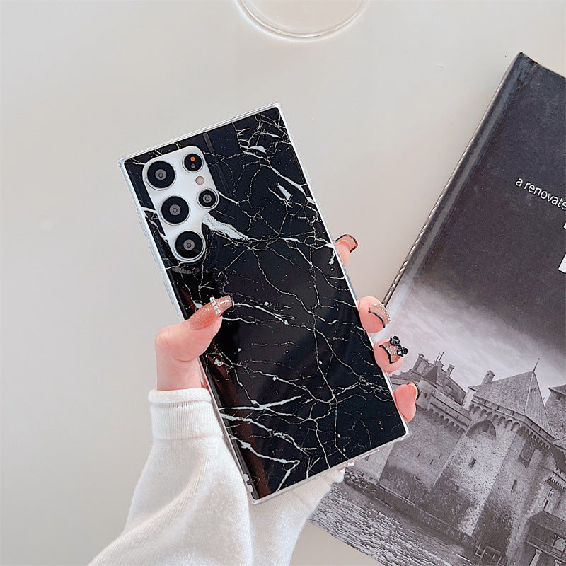 Marble Pattern Soft Shell Samsung Phone Case