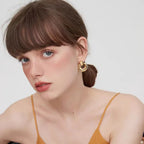 Hypo-allergic Round Studs - Viexta
