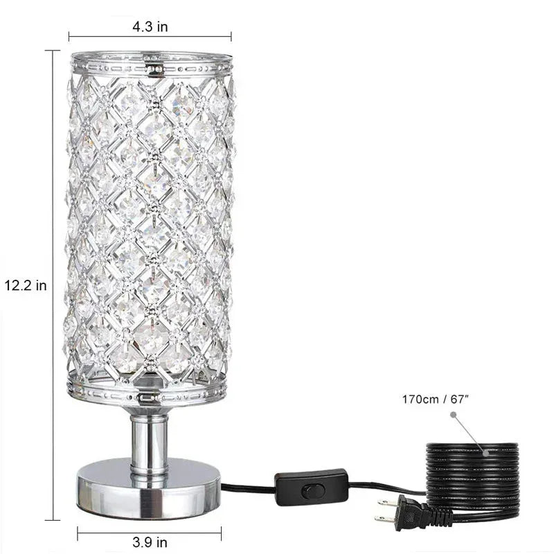 Crystal Table Lamp - Viexta