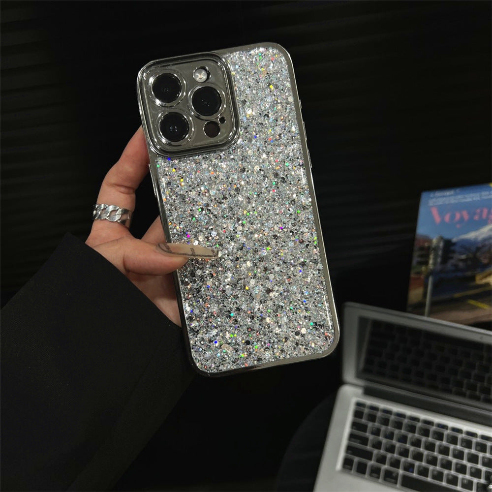 Cement Gray Mirror iPhone Case