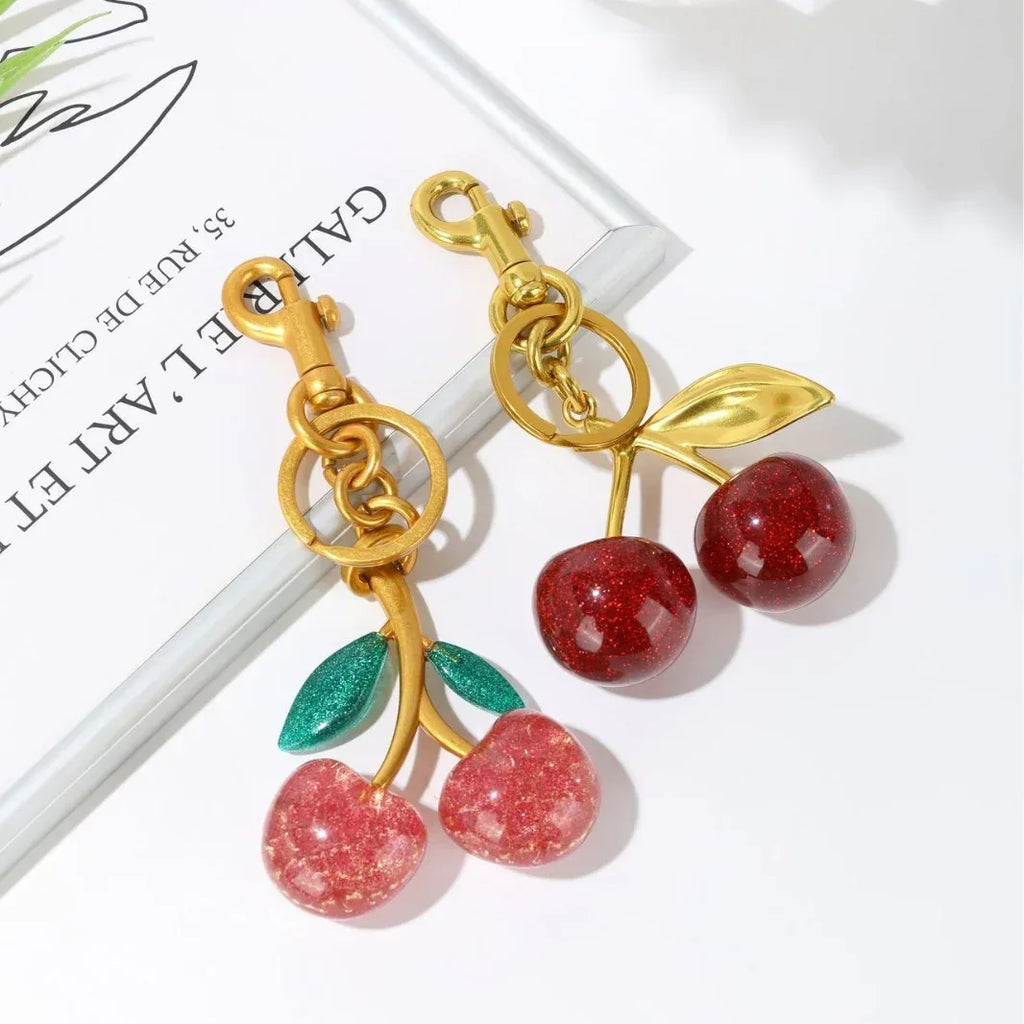 cherry-fashion-exquisite-car-key-handbag-pendant - Viexta