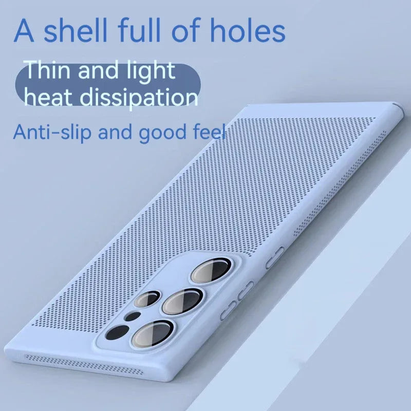 honeycomb-heat-dissipation-ultra-silicone-samsung-cases - Viexta