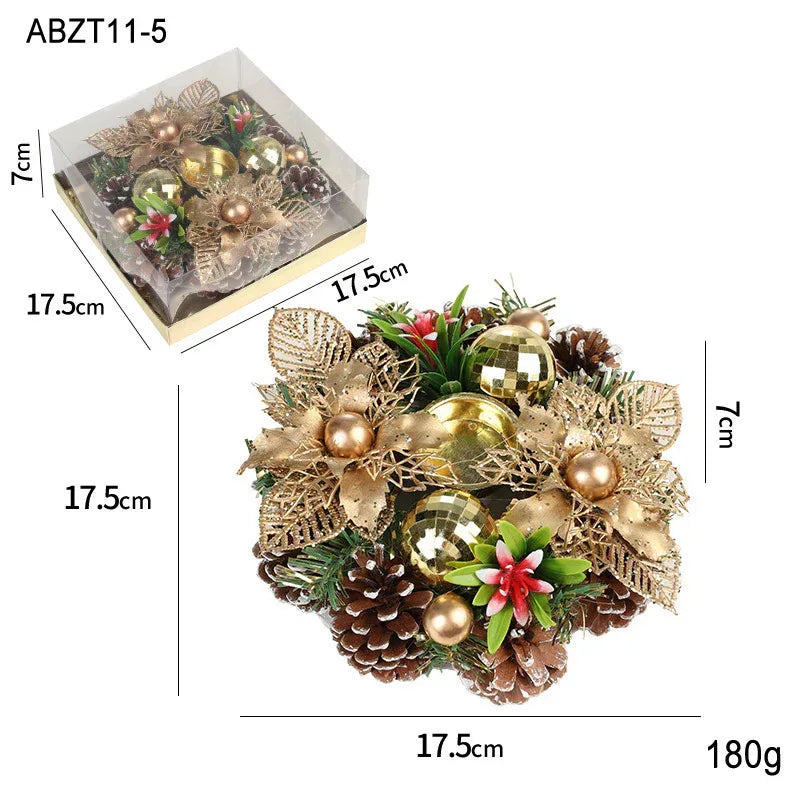 christmas-candle-metals-candlestick - Viexta