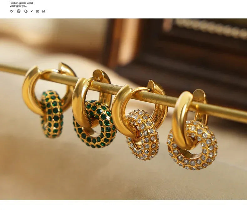 luxury-titanium-steel-diamond-versatile-earrings - Viexta