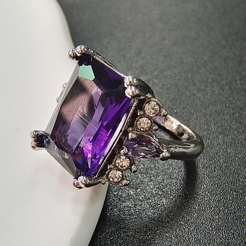 Purple Zirconium Ring - Viexta