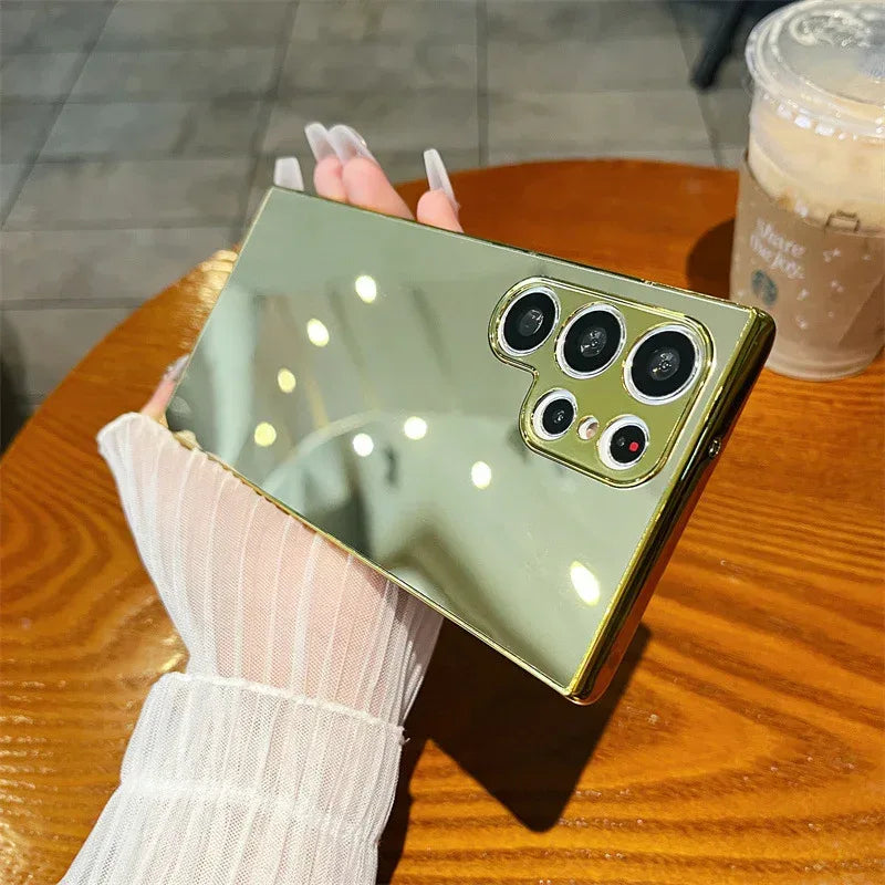 Electroplated Mirror Samsung Case - Viexta