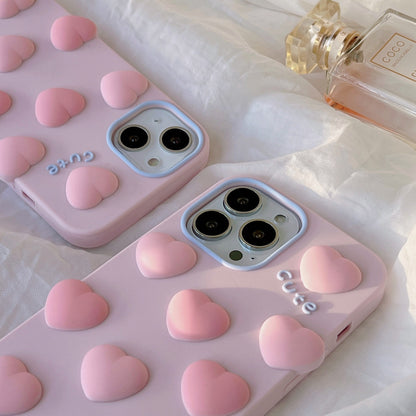 Girl Heart Soft iPhone Case