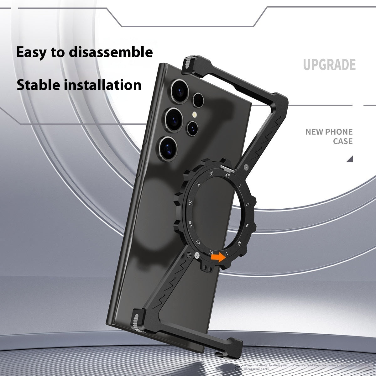 Z-type Heat Dissipation Magnetic Suction Samsung Phone Case