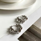 Dongdaemun Spiral Earrings - Viexta