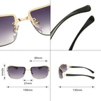 metal-large-uv-proof-frameless-sun-glasses - Viexta