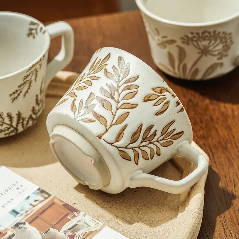 Minimalist Nordic Ceramic Home Hand-painted Mugs - Viexta