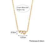 Titania Diamond Necklace - Viexta