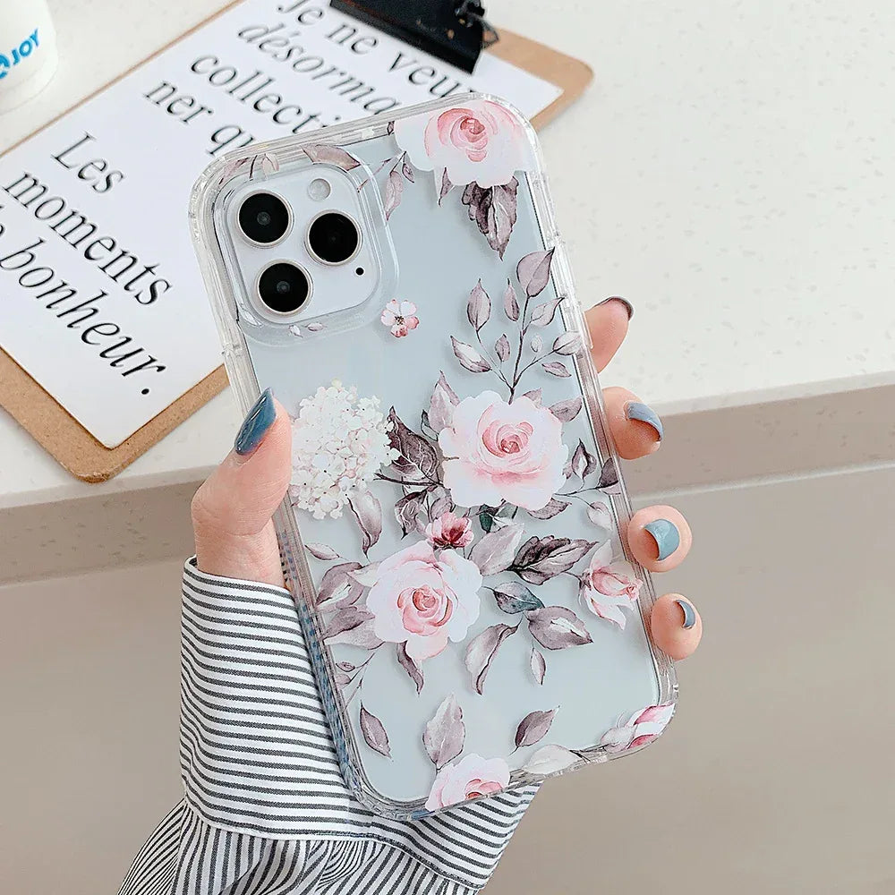 Watercolor Flowers Phone Cases for IPhone - Viexta