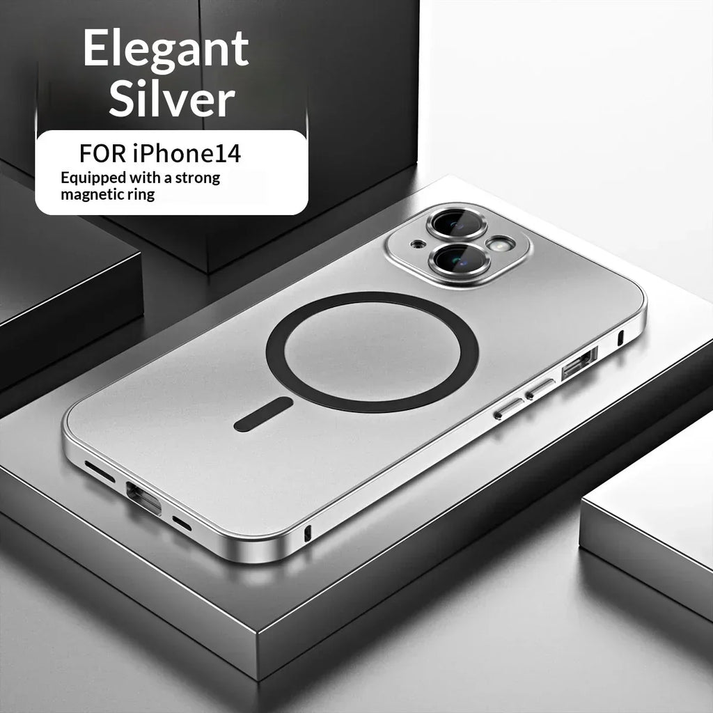 Full-coverage iPhone Case With A Magnetic Snap Closure For Wireless Charging - Viexta