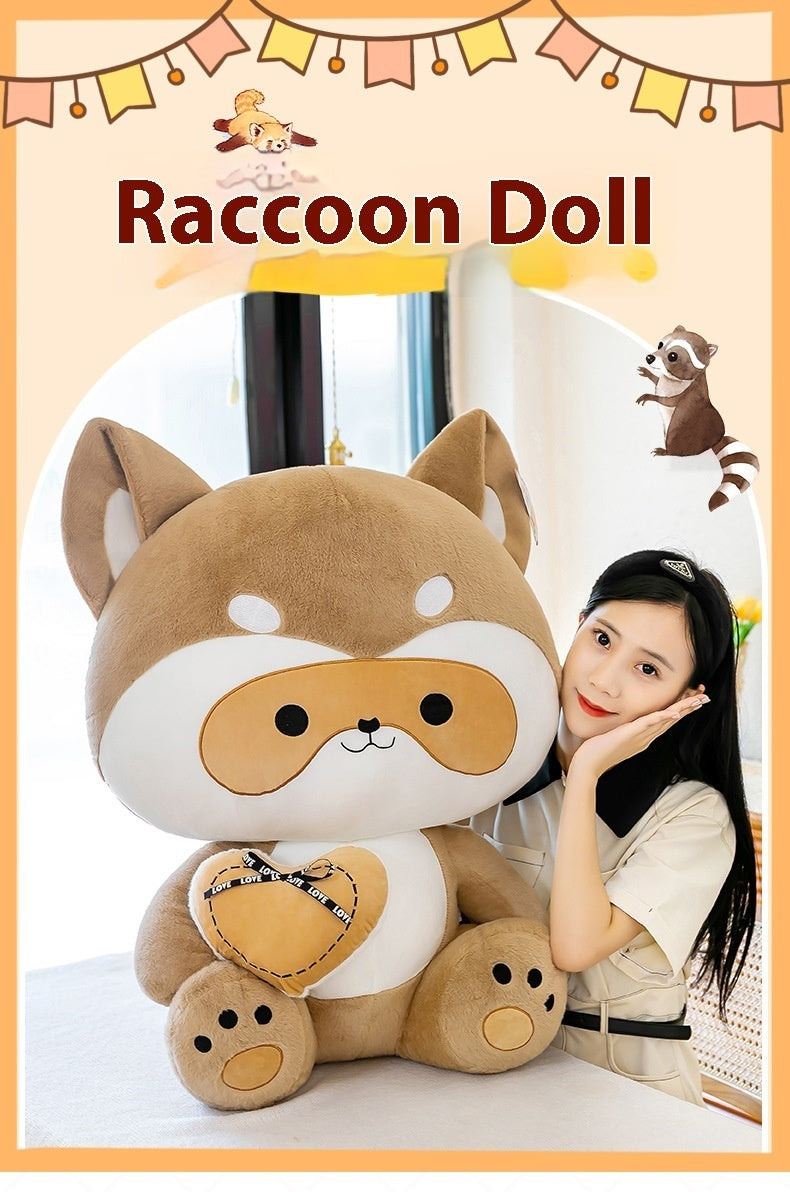 Big Tail Raccoon Plush Toy