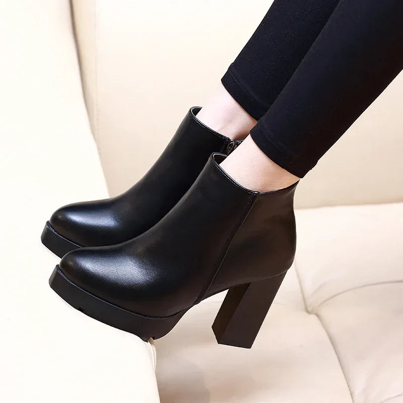 booties-with-high-heels-for-women - Viexta
