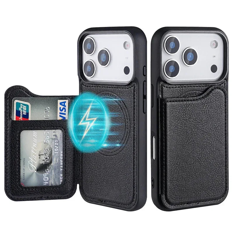 Home Magnetic Leather iPhone Case - Viexta