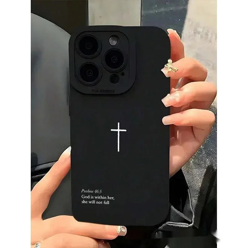 Dark Cross Fashion Personality iPhone Case - Viexta