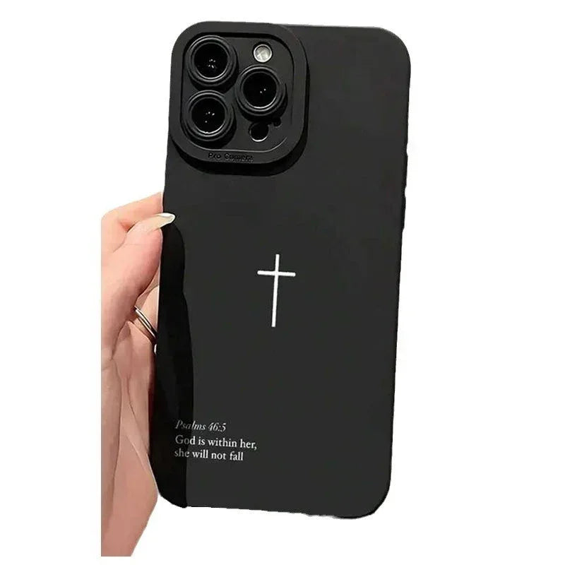 Dark Cross Fashion Personality iPhone Case - Viexta
