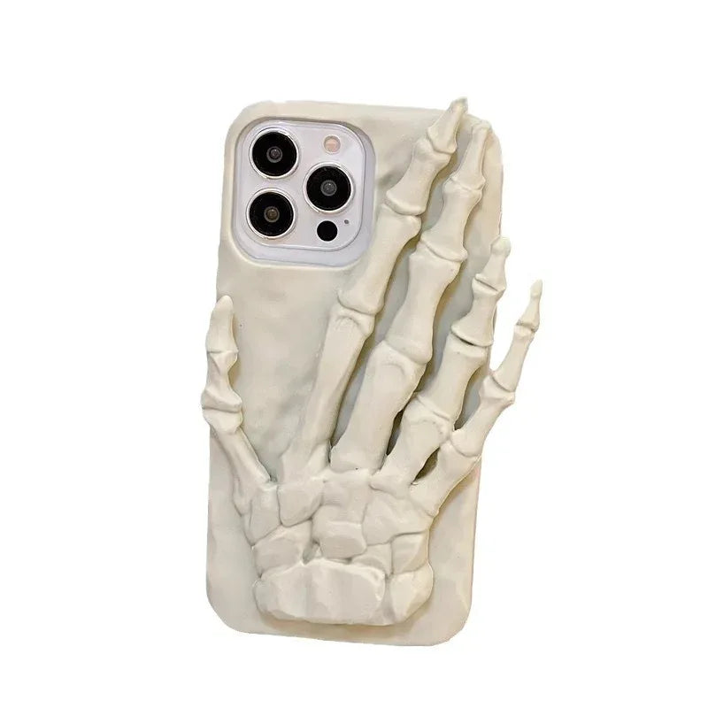 Skull Hand Bone iPhone Protective Case - Viexta