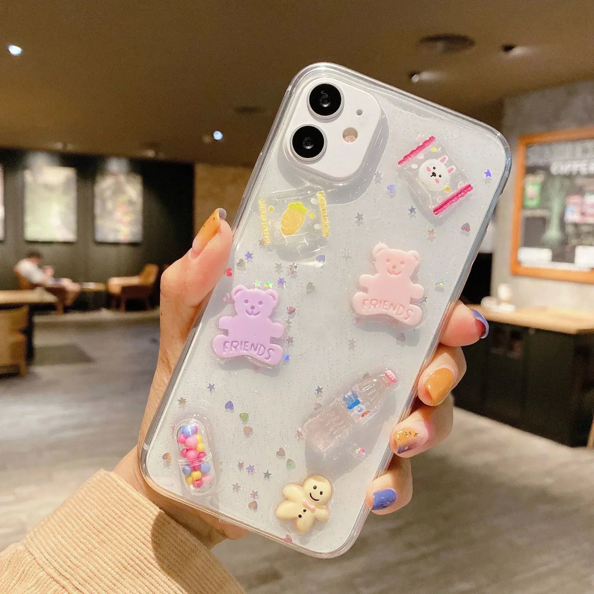 Ice Cream Bunny Epoxy iPhone Case - Viexta