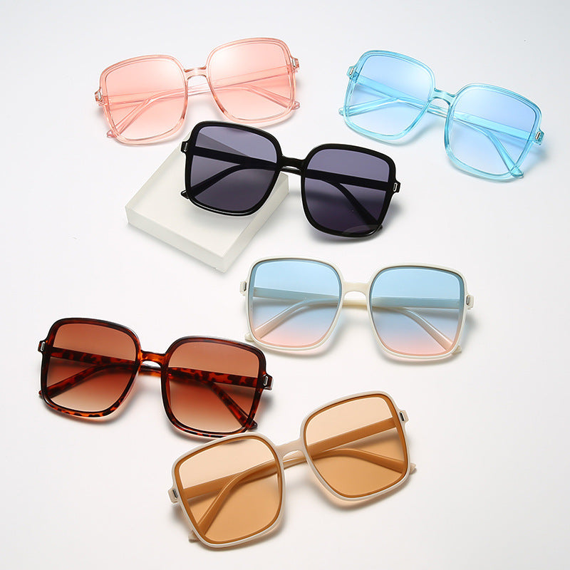 Gradient UV Protection Vintage Sunglasses