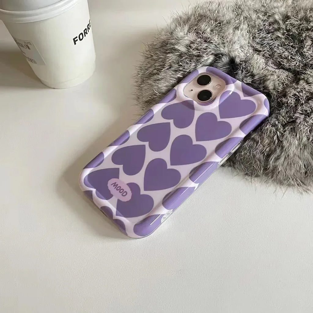 purple-heart-iphone-case - Viexta