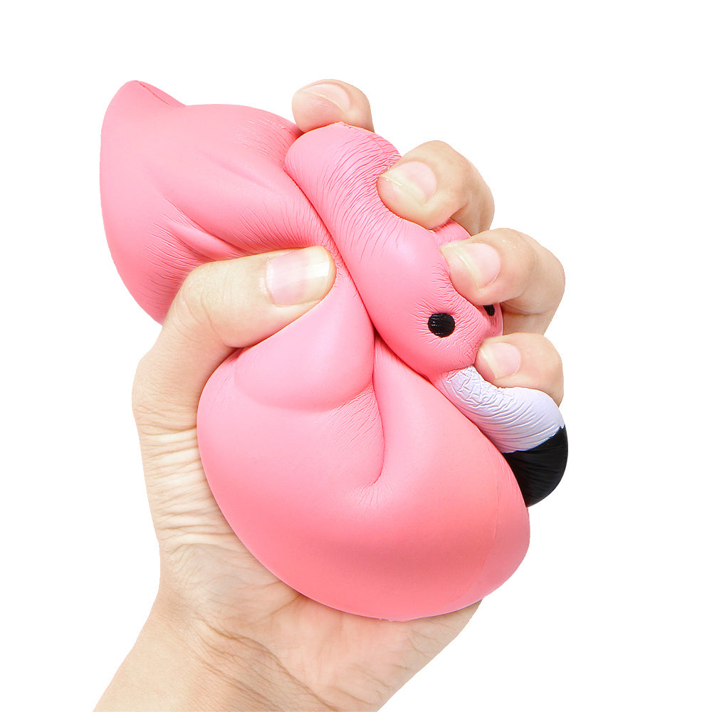 Flamingo decompression squishy toy