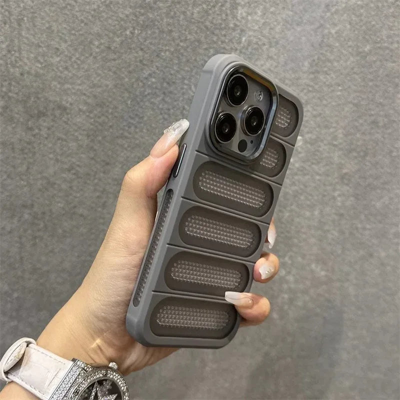 Honeycomb Heat Dissipation iPhone Case - Viexta