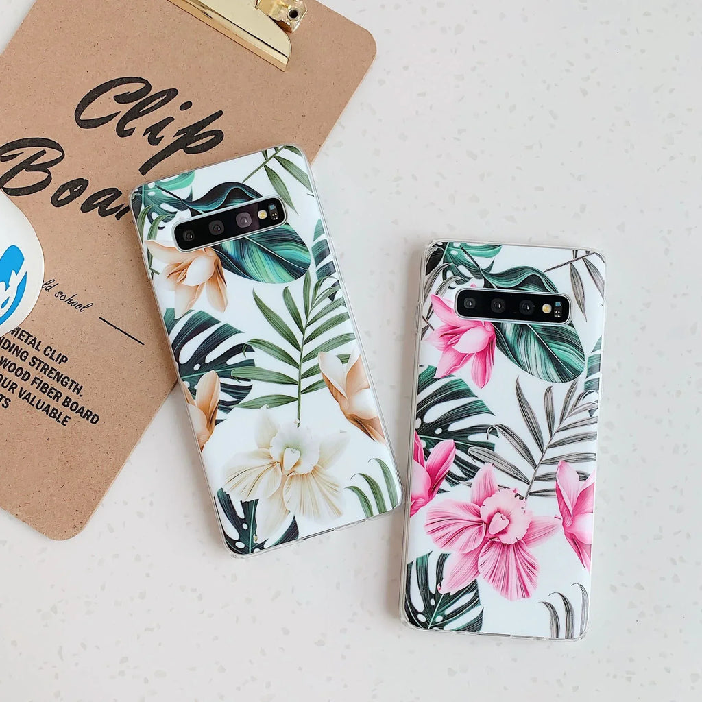 Flower Samsung phone case - Viexta