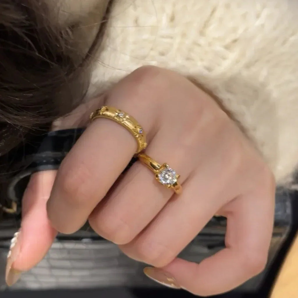 Elegant Square Ring - Viexta