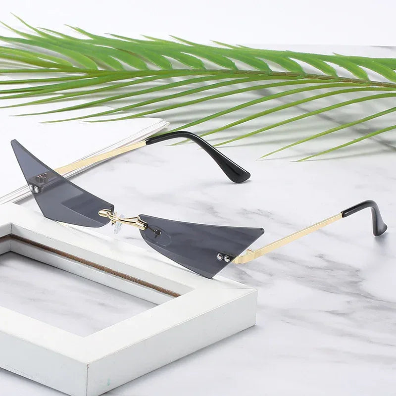triangle-cat-eye-sunglasses - Viexta