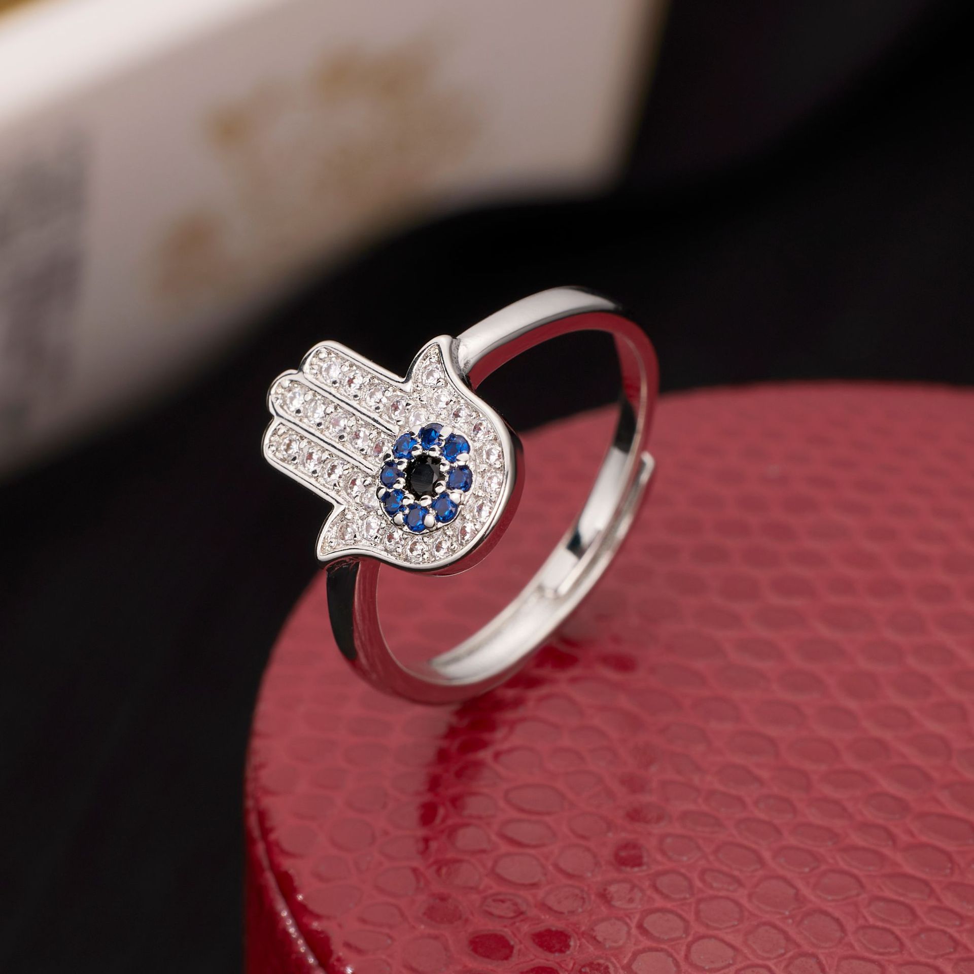 Micro-inlaid Open Ring