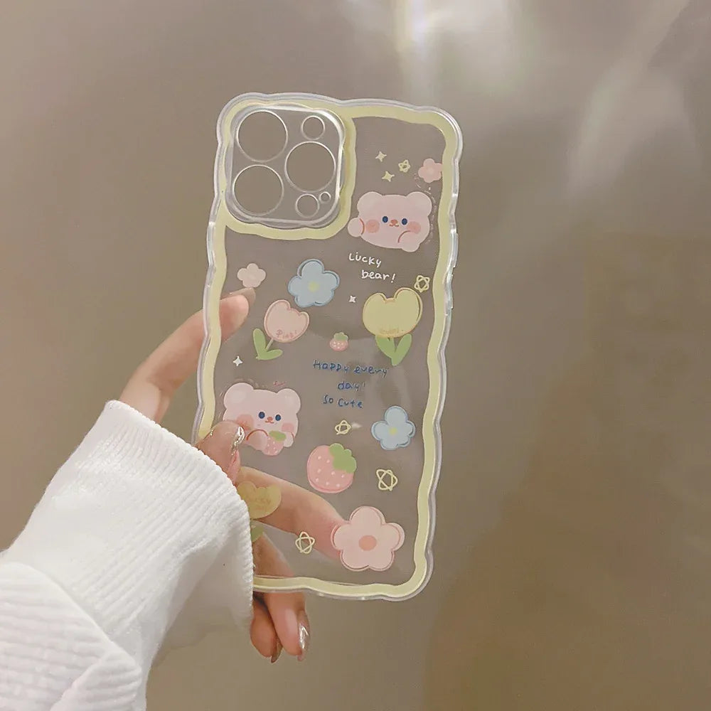 Cute flower iPhone Protective Case - Viexta