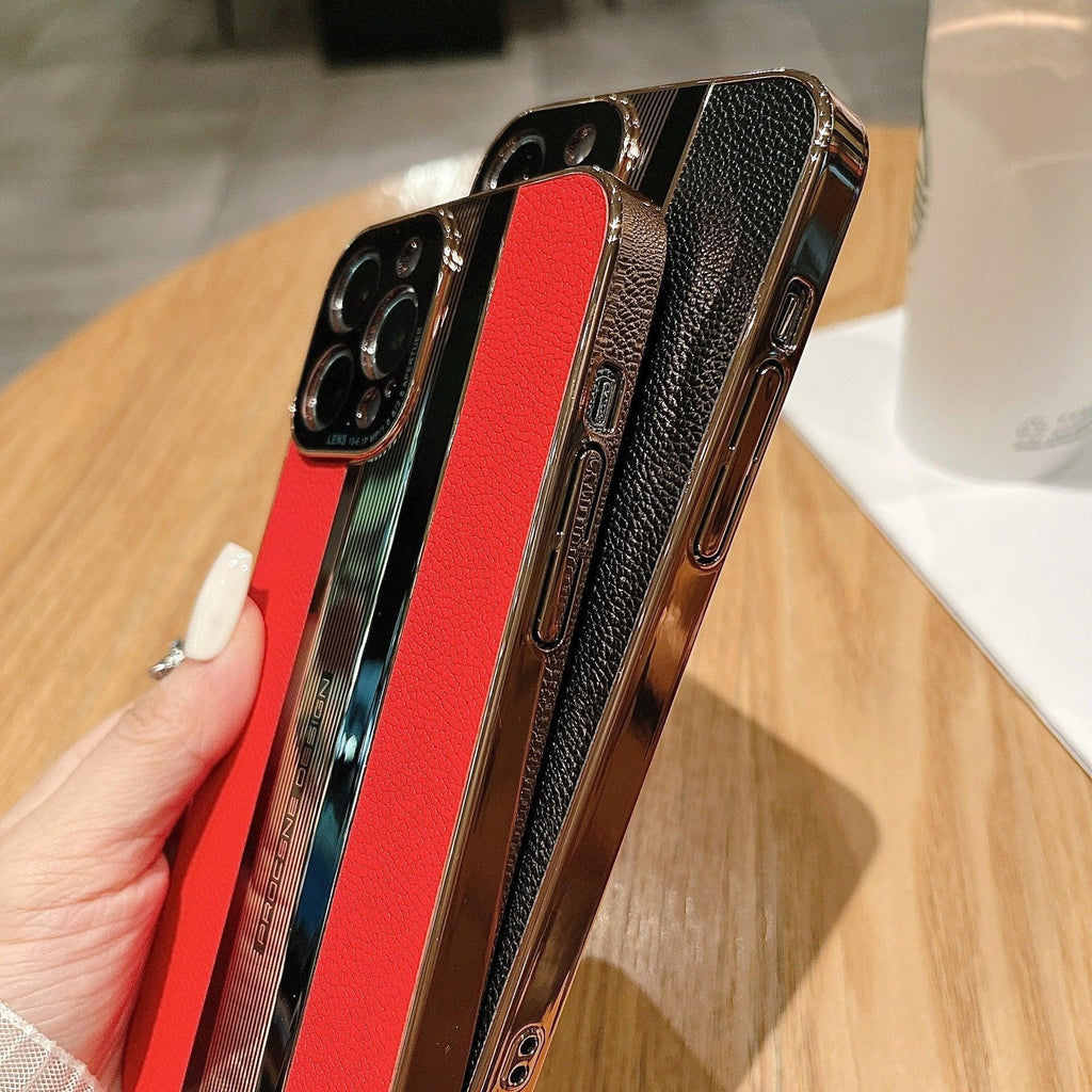 Leather Pattern iPhone Case - Viexta