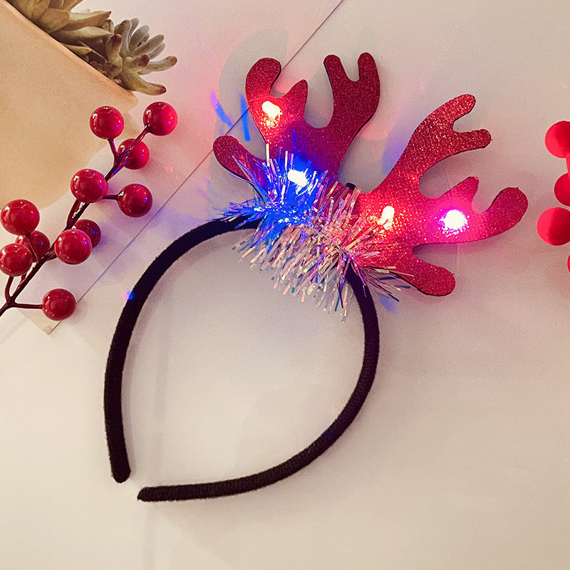 Christmas With Light Headband Snowflake