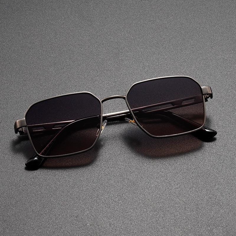 Metal Square-frame Shades For Sun Protection - Viexta