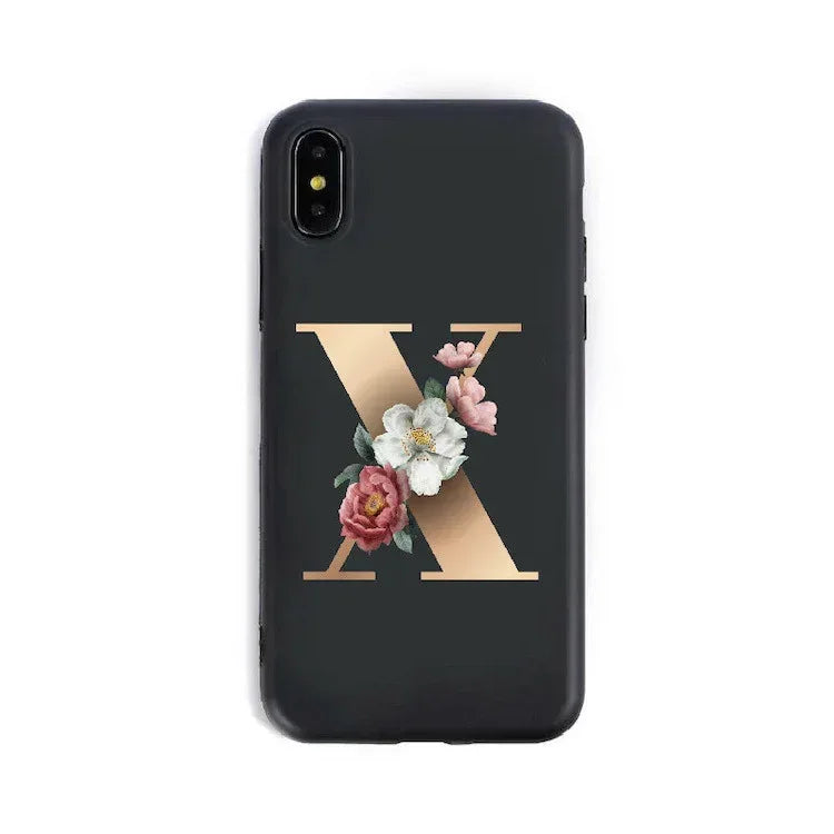 26 English Alphabet Silicone Phone Cases for IPHONE - Viexta