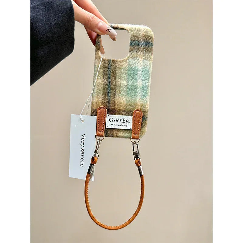 Flannel Contrast Color iPhone Case - Viexta
