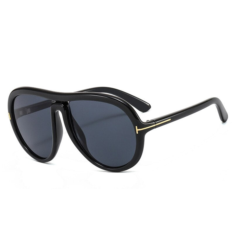 Retro Oversized Pilot Sunglasses