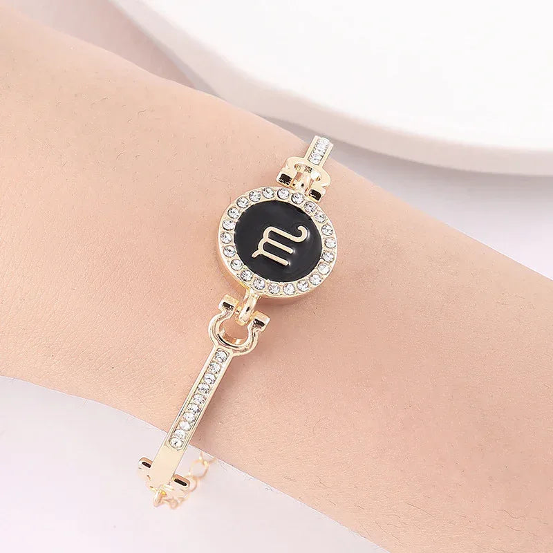 Stainless Steel 12 Constellation Bracelet - Viexta