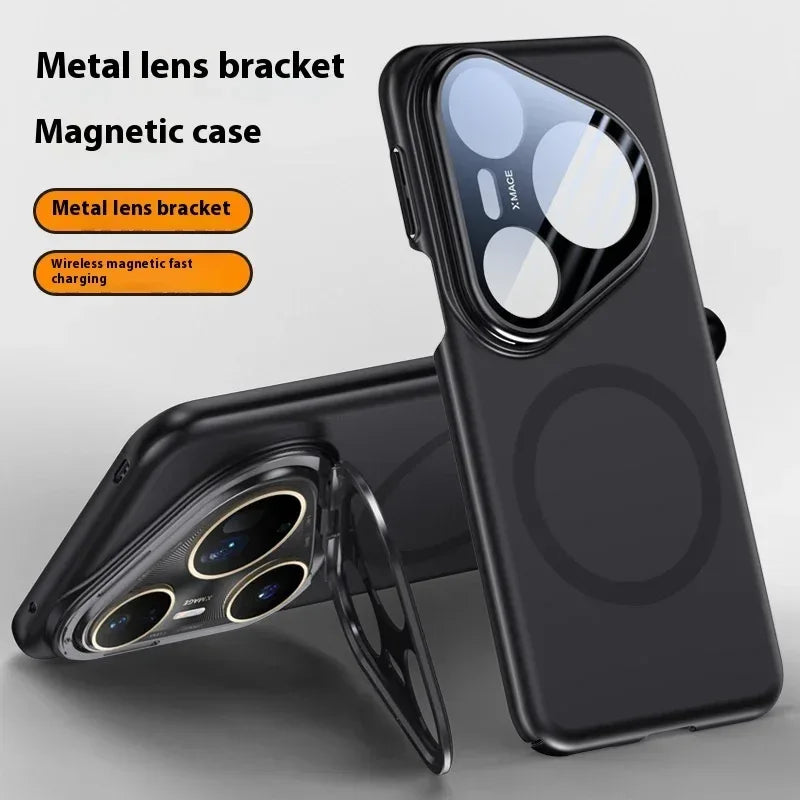 Lens Bracket Magnetic Protection Huawei Case - Viexta