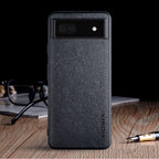 Goggle Pixel 6A Classic Lychee Phone Case - Viexta