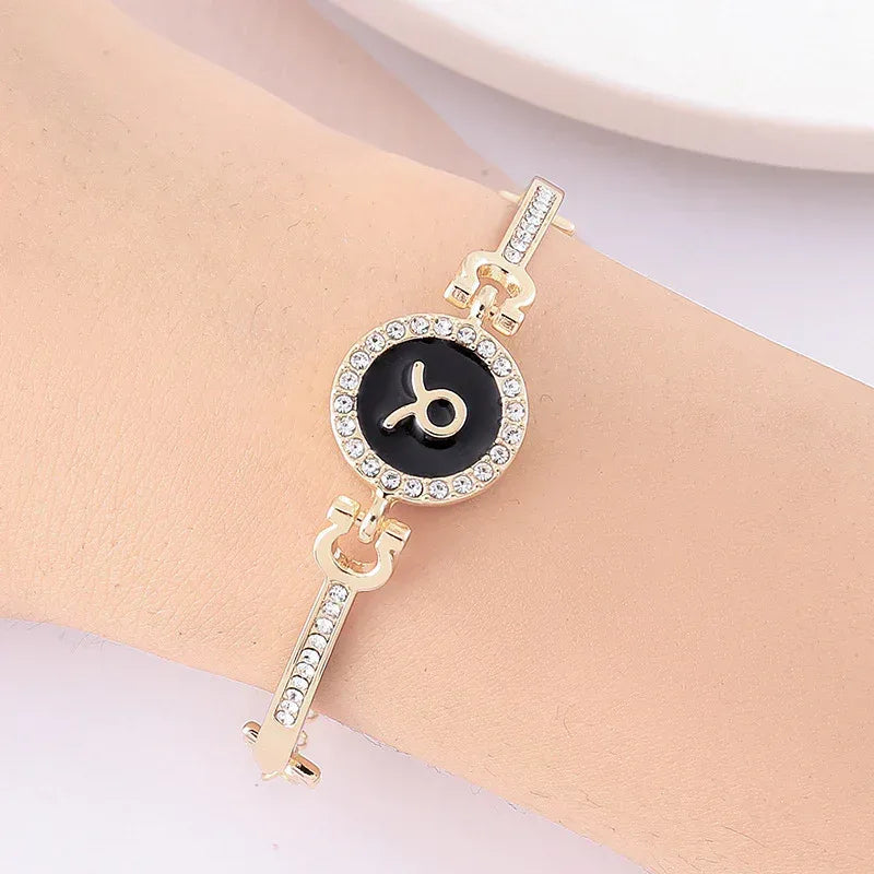 Stainless Steel 12 Constellation Bracelet - Viexta