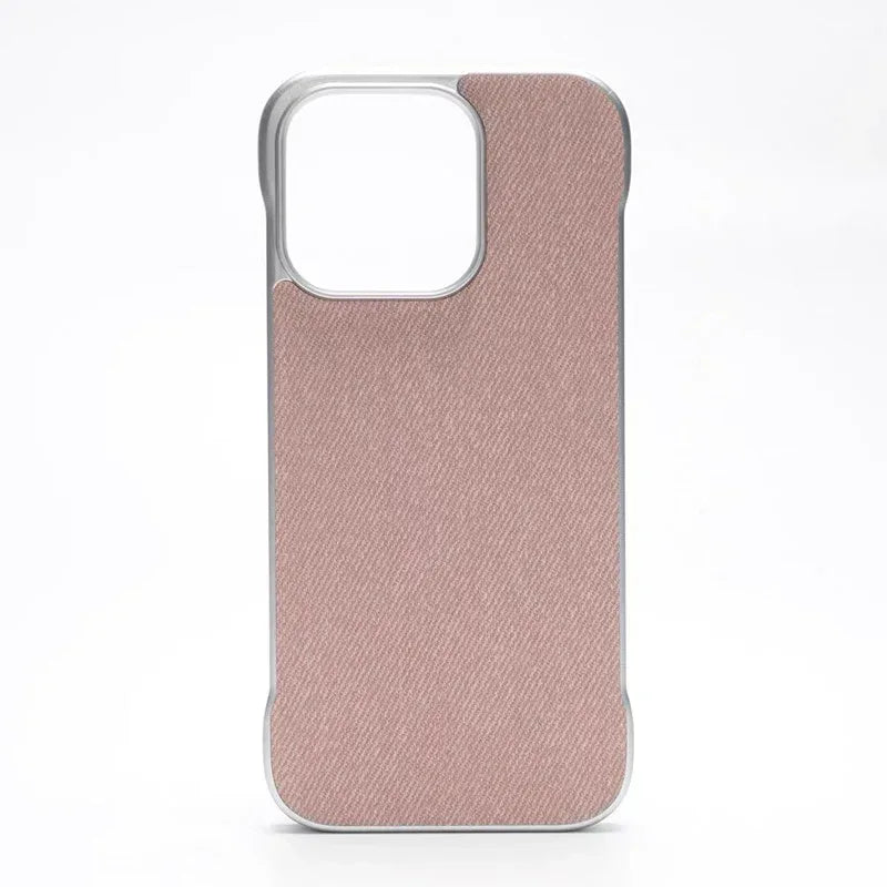 Hemp Leather Pattern Without Border iPhone Case - Viexta