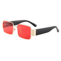Large frame square face slimming sunglasses