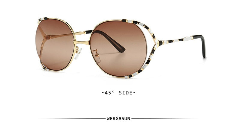 Fashionable And Modern Metal Sunglasses
