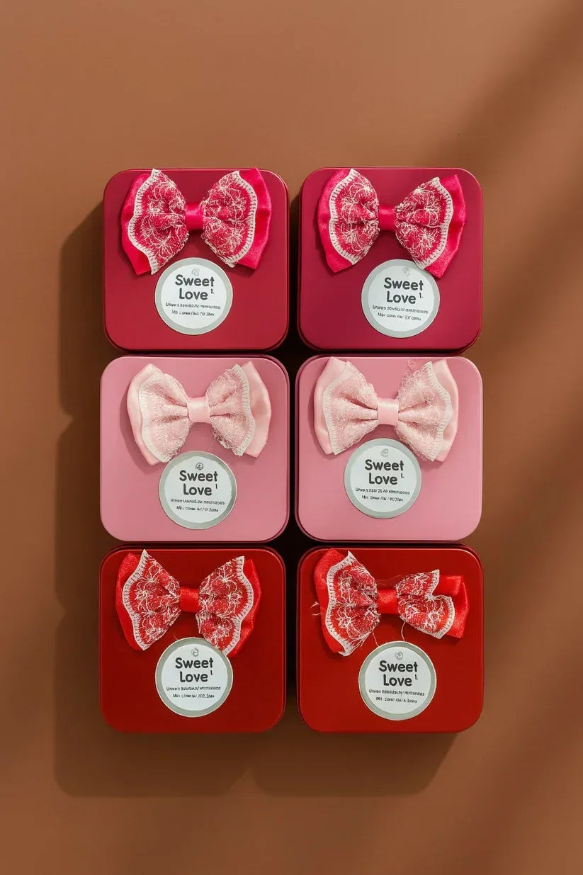 Ornate Metal Candy & Favor Box (6nos) - Viexta